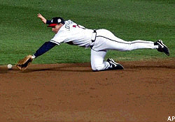 Lockhart's diving attempt.