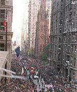 Victory Parade in NYC.